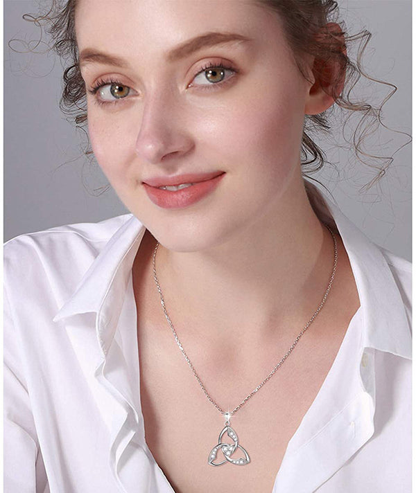 Halskette 925Silber Trinity