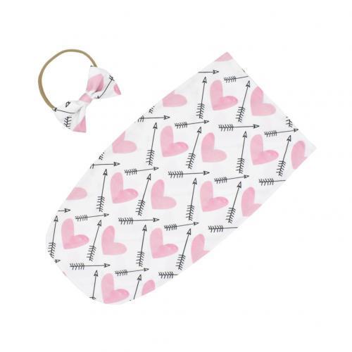 Baby-Schlafsack mit Stirnbandschleife – Kuschelig & Stilvoll in allen Jahreszeiten 🌸