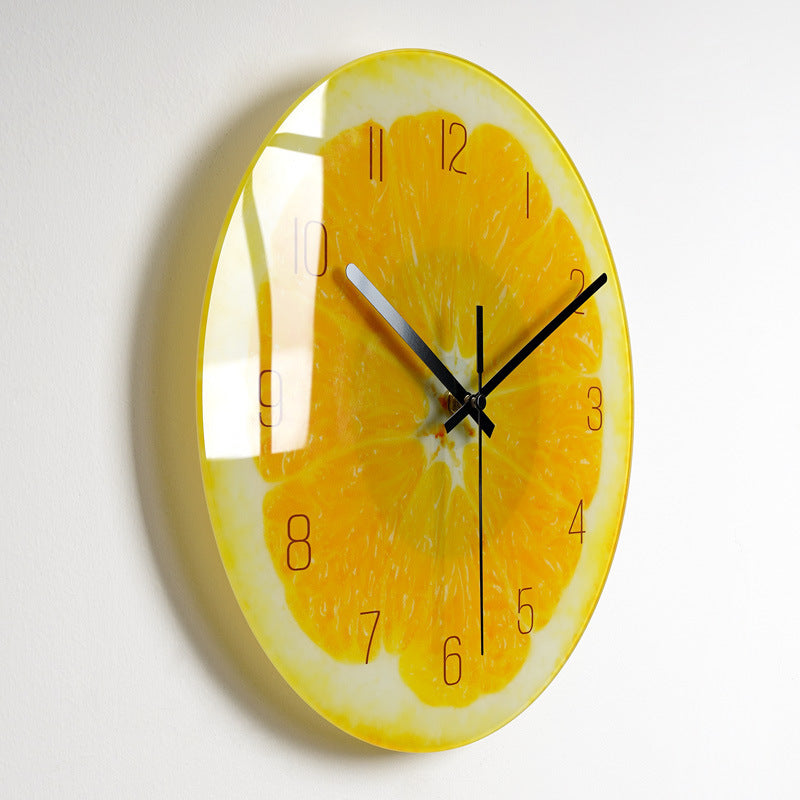 Edle Wanduhr "Silent Glass" in verschiedenen Designs