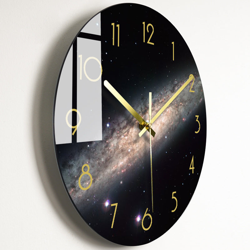 Edle Wanduhr "Silent Glass" in verschiedenen Designs