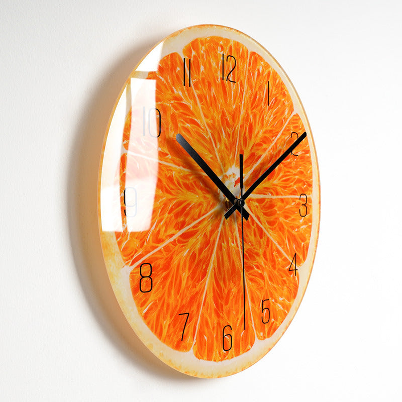 Edle Wanduhr "Silent Glass" in verschiedenen Designs