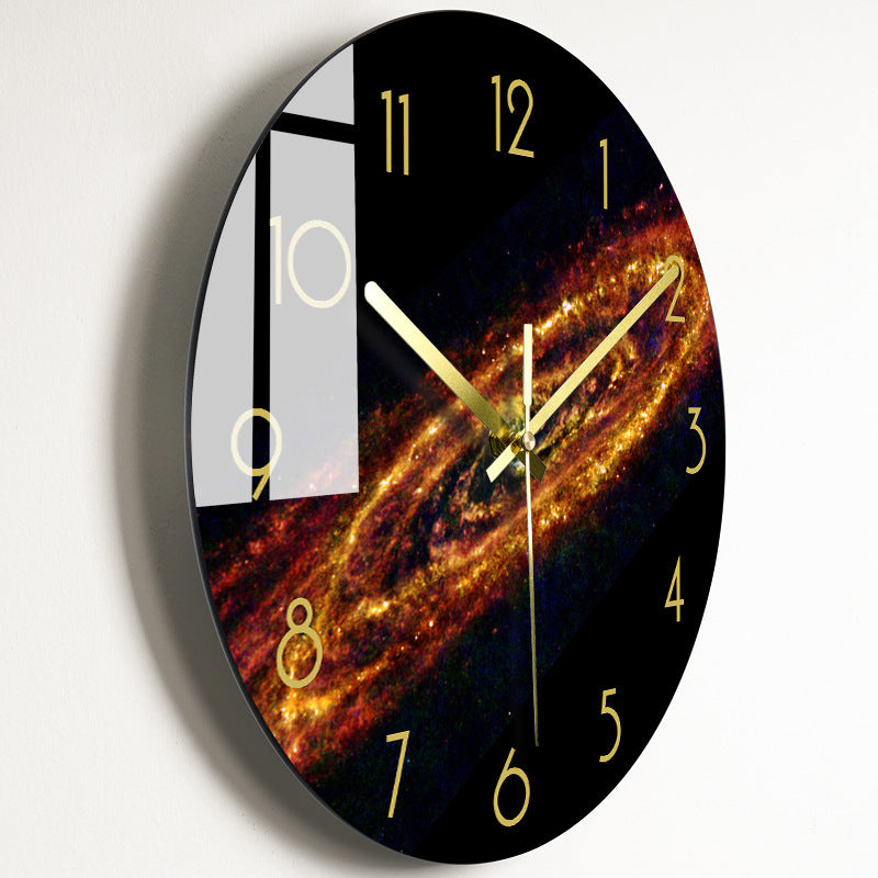 Edle Wanduhr "Silent Glass" in verschiedenen Designs
