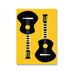 Art Painting Canvas "Guitar"
