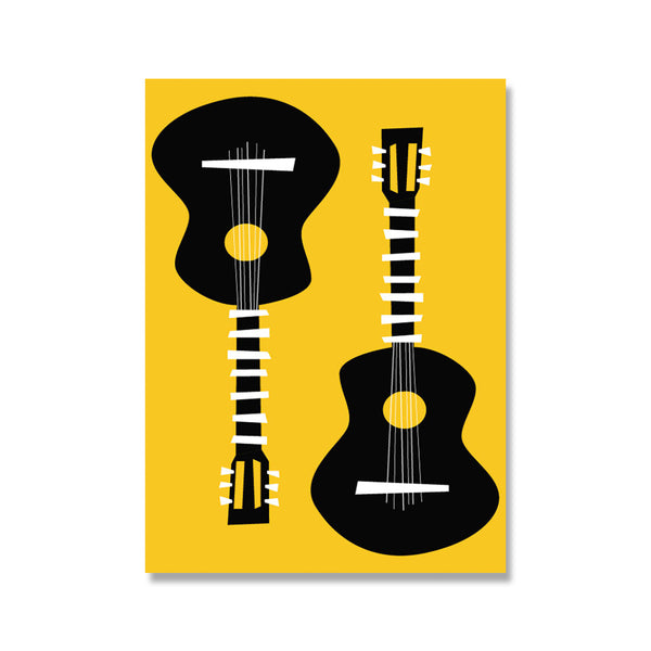 Art Painting Canvas "Guitar"
