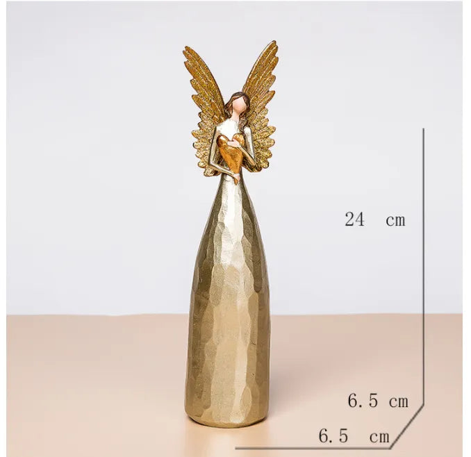 Weihnachten Design Engelsfigur in Gold