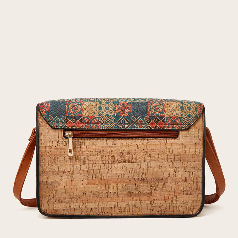 Modische Damen-Umhängetasche mit Print – große Crossbody-Bag aus PU in floralen und grafischen Designs, leicht & geräumig für Alltag und Freizeit.