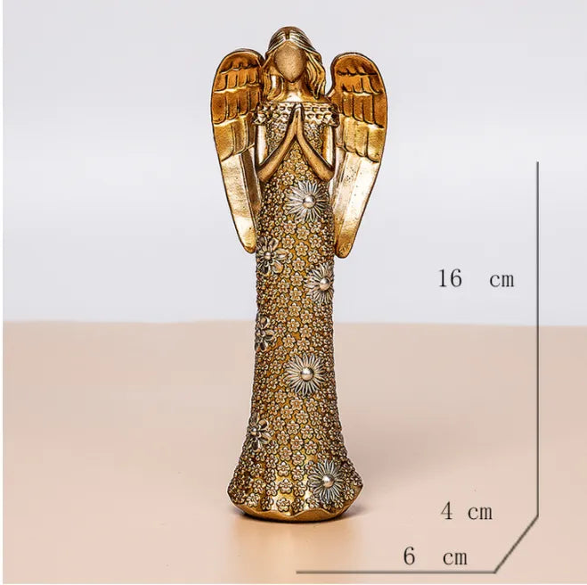 Design Engelsfigur in Gold
