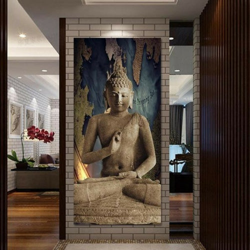 Buddha- Bild auf Leinwand