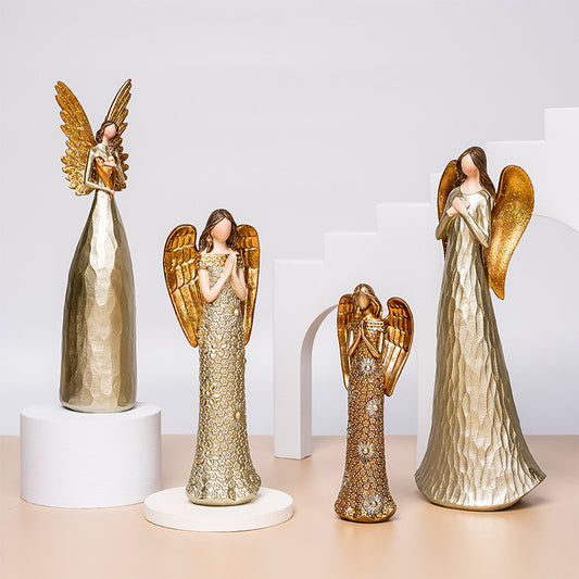 Design Engelsfigur in Gold