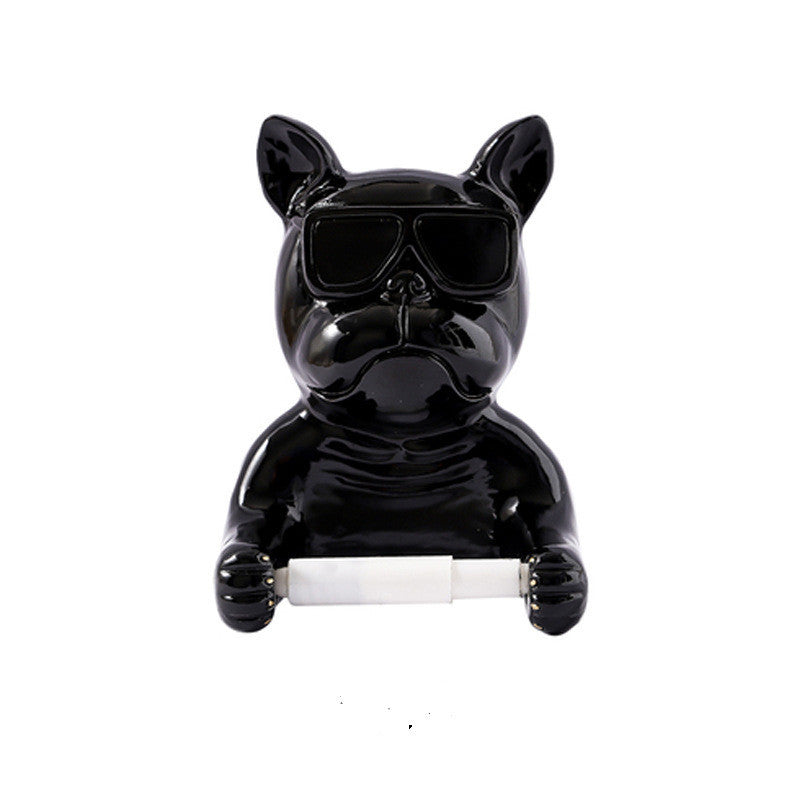 Design Franz. Bulldogge Badezimmer