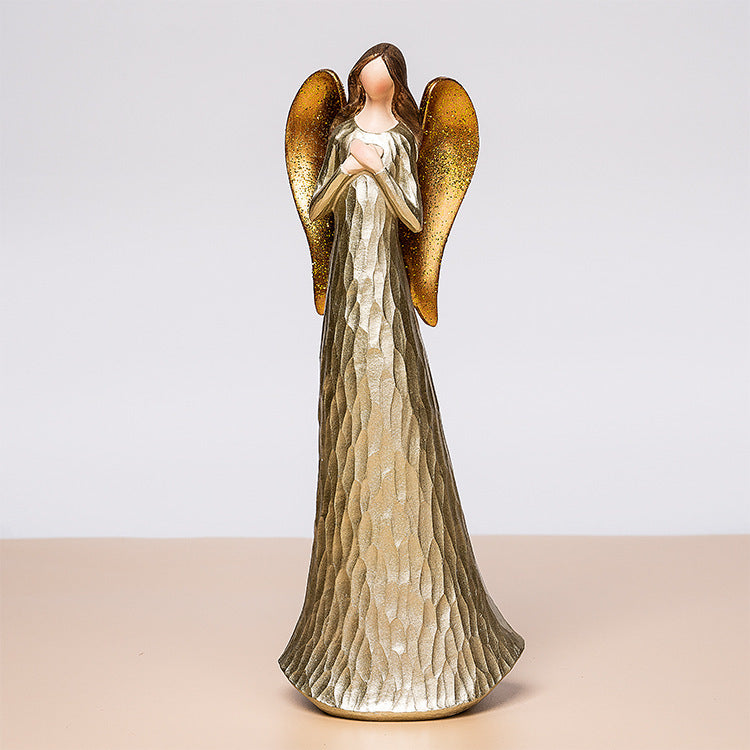 Design Engelsfigur in Gold