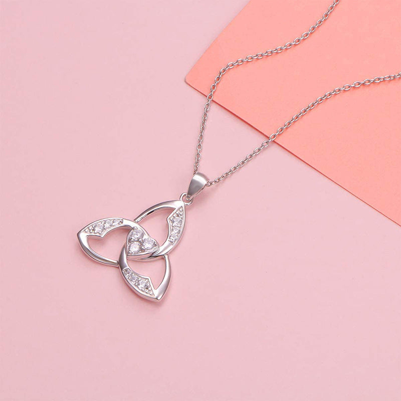 Halskette 925Silber Trinity