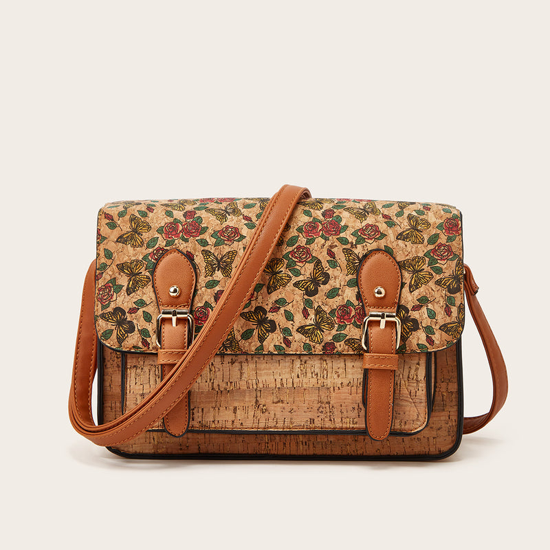 Bedruckte Damen-Crossbody-Tasche – Leicht, geräumig & modisch