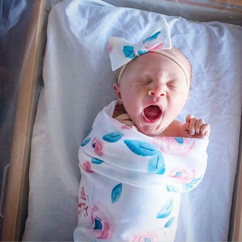 Baby-Schlafsack mit Stirnbandschleife – Kuschelig & Stilvoll in allen Jahreszeiten 🌸