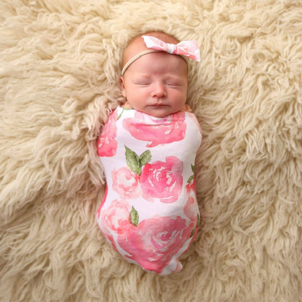 Baby-Schlafsack mit Stirnbandschleife – Kuschelig & Stilvoll in allen Jahreszeiten 🌸