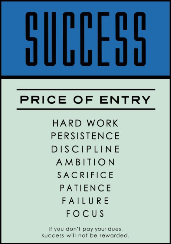 Moderne Motivationsposter auf Leinwand – Art Print