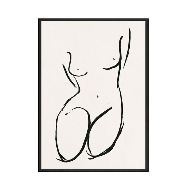 Abstrakte Kunst auf Leinwand im modernen Stil