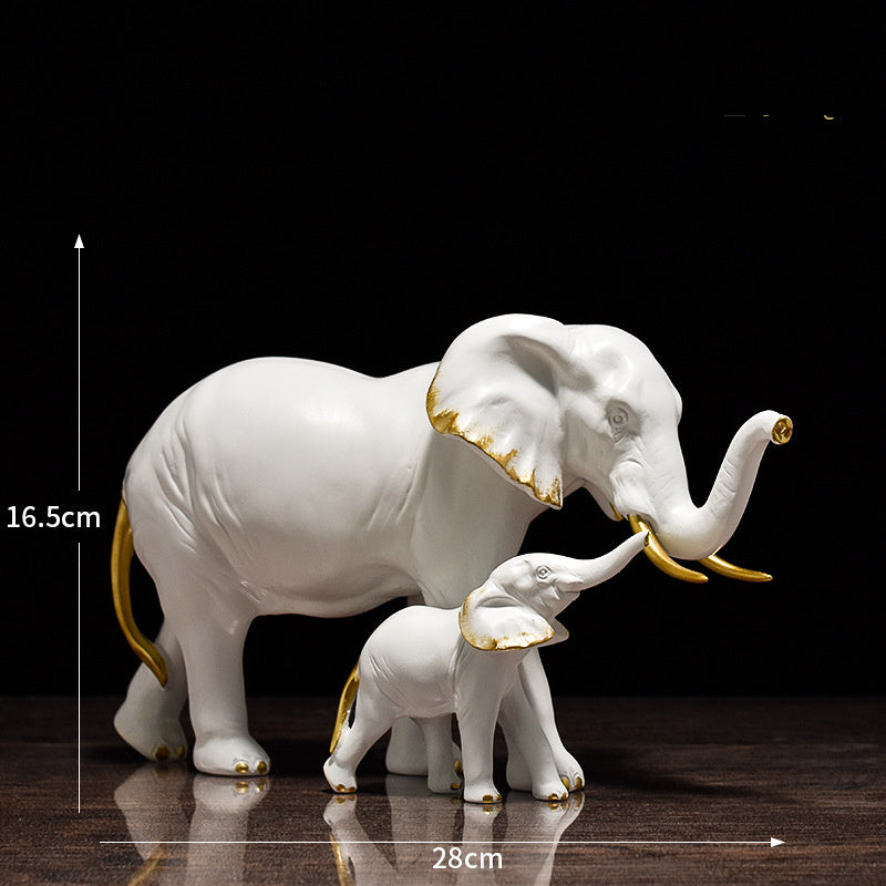 Kunst- Handwerk Elefantenfigur